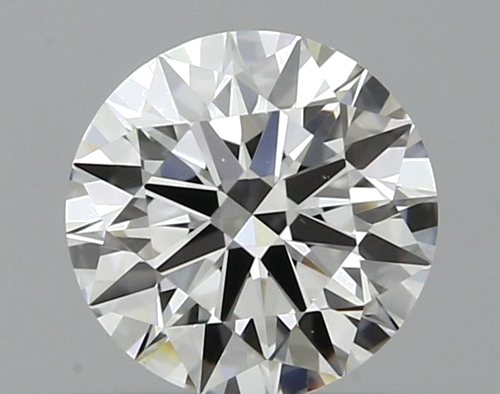0.4 carat F-VVS2 Excellent cut Natūralus Round Deimantas (1)