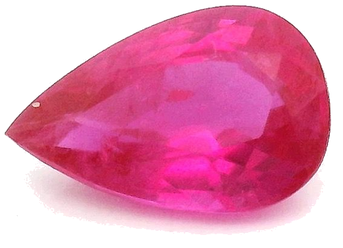 0.52 carat RED Pear Rubinas (1)