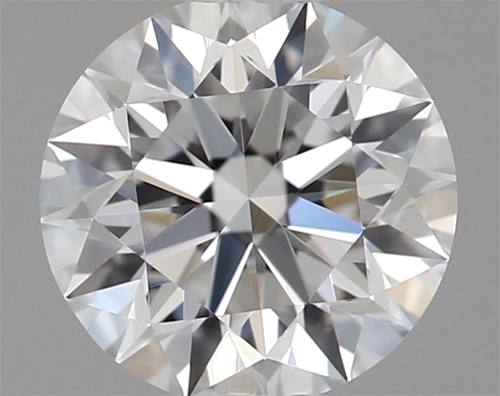 0.45 carat F-VVS1 Excellent cut Natūralus Round Deimantas (1)