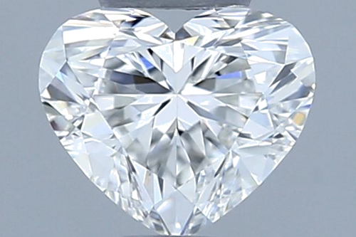 0.4 carat F-IF Natūralus Heart Deimantas (1)