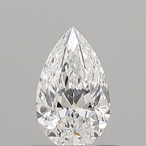 0.5 carat D-VS1 Natūralus Pear Deimantas (1)