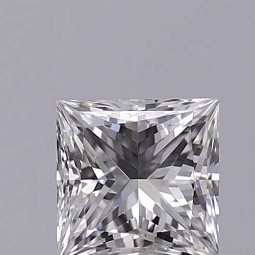 0.42 carat G-IF Natūralus Princess Deimantas (1)