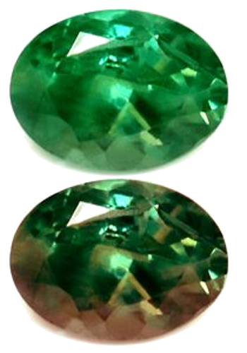 0.44 carat GREEN Oval Alexandrite (1)