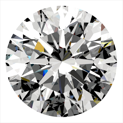 0.4 carat G-VS2 Excellent cut Natūralus Round Deimantas (1)
