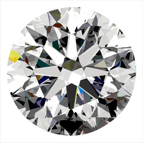 0.3 carat F-SI1 Very Good cut Natūralus Round Deimantas (1)