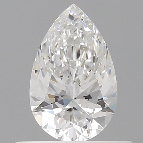 0.4 carat E-VVS2 Natūralus Pear Deimantas (1)