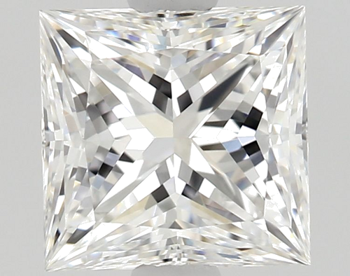 0.9 carat E-VS1 Natūralus Princess Deimantas (1)