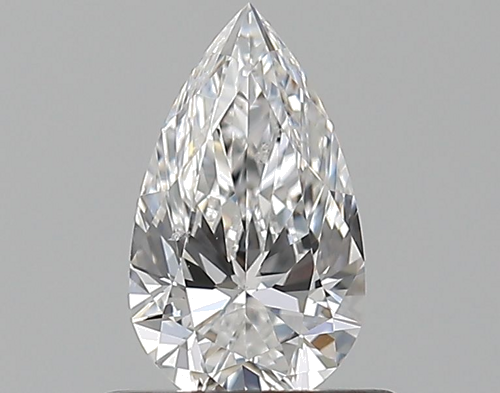 0.5 carat D-SI1 Natūralus Pear Deimantas (1)