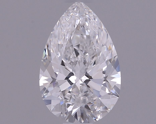 0.5 carat E-VVS1 Natūralus Pear Deimantas (1)