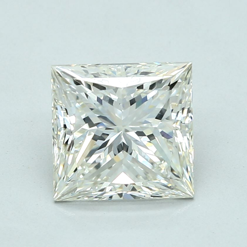 3.07 carat J-VVS2 Natūralus Princess Deimantas (1)