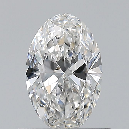 0.58 carat F-VS2 Natūralus Oval Deimantas (1)