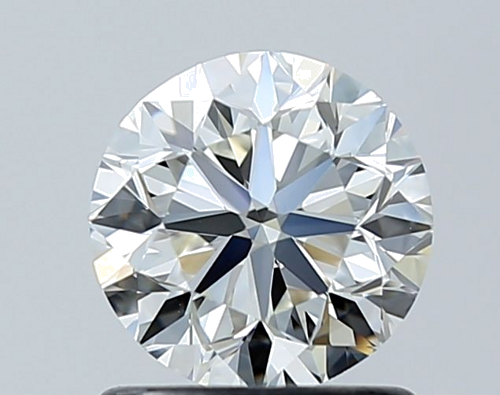 1.01 carat H-VVS2 Very Good cut Natūralus Round Deimantas (1)