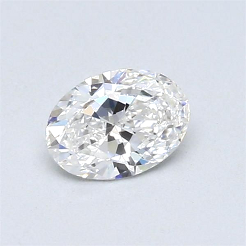 0.41 carat E-VS1 Natūralus Oval Deimantas (1)
