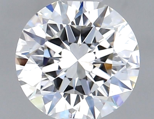 0.5 carat F-VVS2 Excellent cut Natūralus Round Deimantas (1)