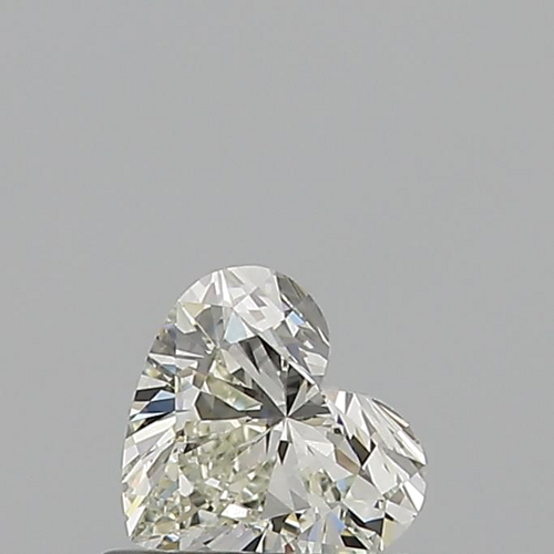 0.52 carat K-IF Natūralus Heart Deimantas (1)