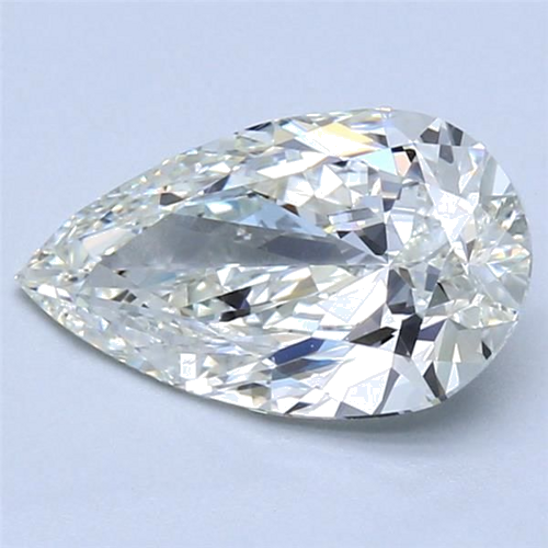 2.01 carat J-SI2 Natūralus Pear Deimantas (1)