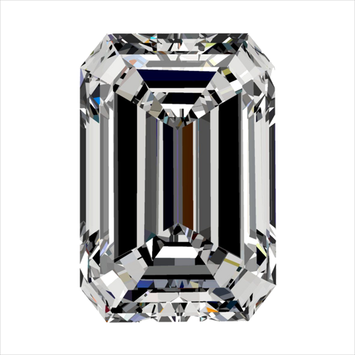 0.3 carat G-VVS2 Natūralus Emerald Deimantas (1)