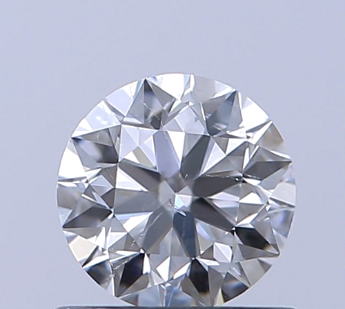 0.6 carat F-SI1 Excellent cut Natūralus Round Deimantas (1)