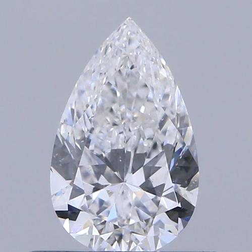 0.51 carat E-SI1 Natūralus Pear Deimantas (1)