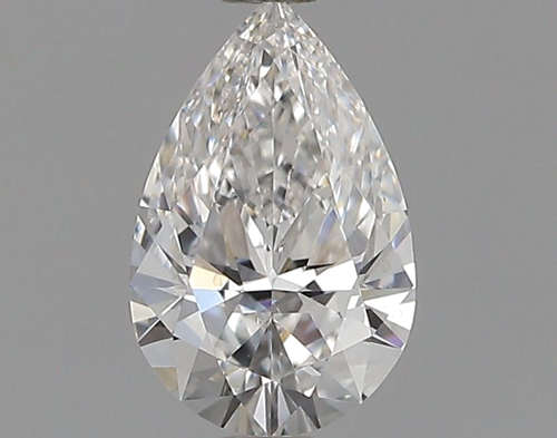 0.54 carat E-SI1 Natūralus Pear Deimantas (1)