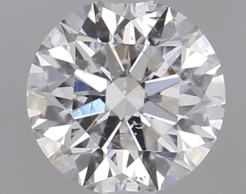 0.63 carat F-SI2 Excellent cut Natūralus Round Deimantas (1)