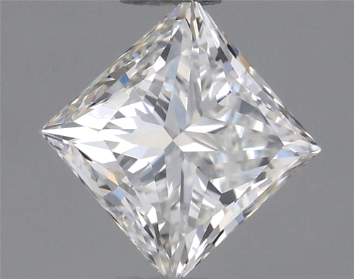 0.58 carat H-VVS2 Natūralus Princess Deimantas (1)