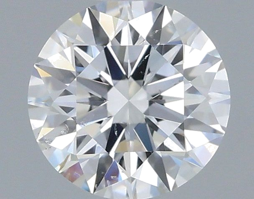 0.52 carat F-SI1 Excellent cut Natūralus Round Deimantas (1)