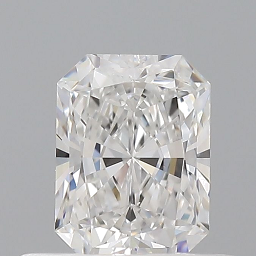 0.51 carat D-VVS1 Natūralus Radiant Deimantas (1)