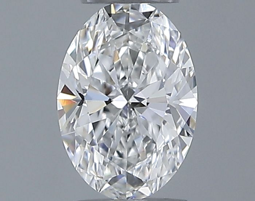 0.5 carat F-VS2 Natūralus Oval Deimantas (1)