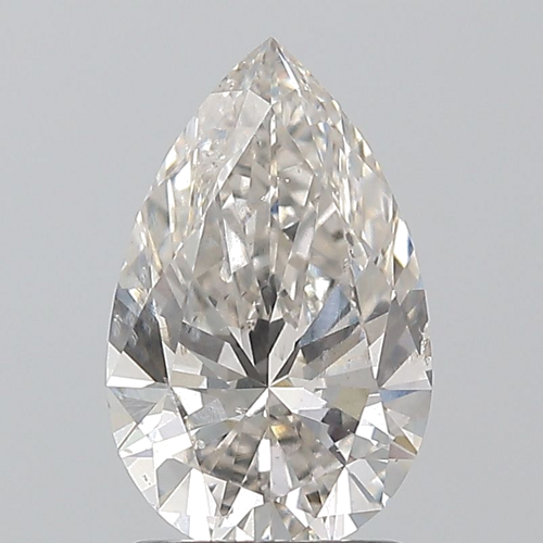 1.5 carat I-SI2 Natūralus Pear Deimantas (1)