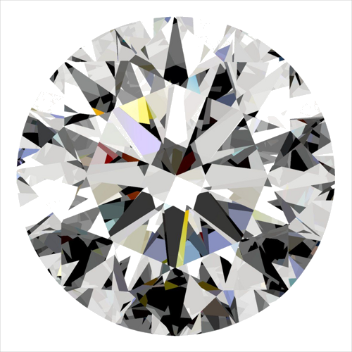 0.31 carat F-VS2 Excellent cut Natūralus Round Deimantas (1)