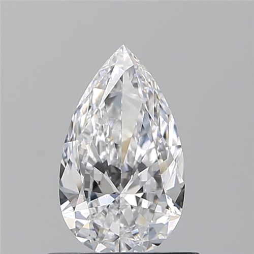 0.7 carat D-VS2 Natūralus Pear Deimantas (1)