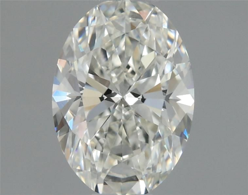 0.62 carat I-VS1 Natūralus Oval Deimantas (1)