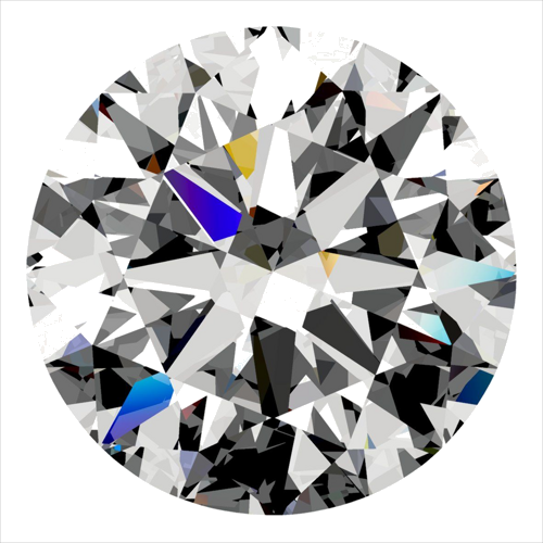 0.31 carat F-VS2 Excellent cut Natūralus Round Deimantas (1)