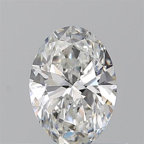 0.6 carat G-VS1 Natūralus Oval Deimantas (1)