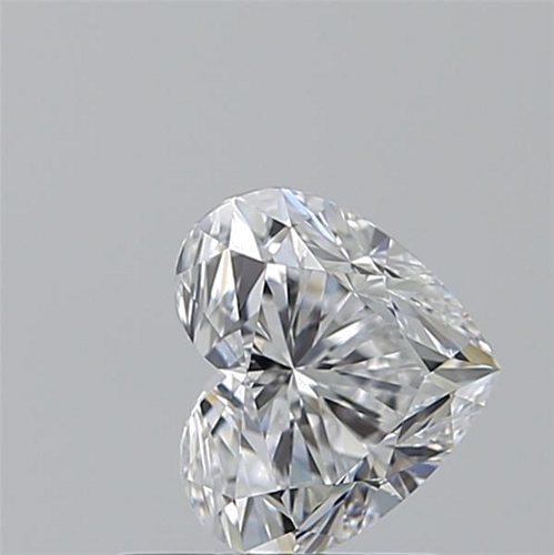 1.01 carat D-VVS2 Natūralus Heart Deimantas (1)