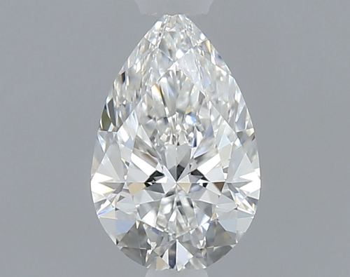 0.54 carat E-VS1 Natūralus Pear Deimantas (1)