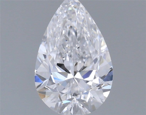 0.35 carat D-VVS2 Natūralus Pear Deimantas (1)