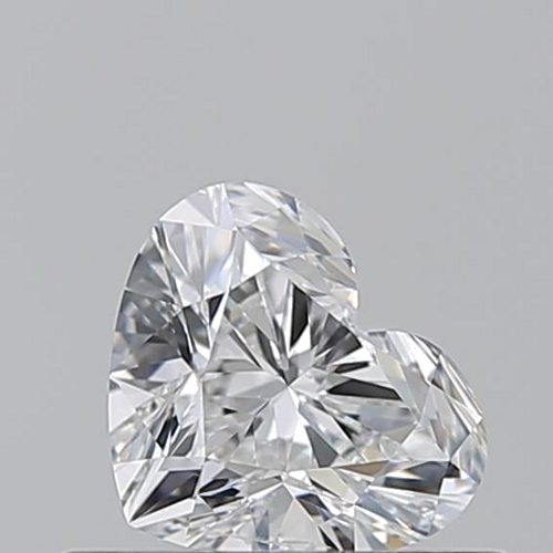 0.5 carat E-SI1 Natūralus Heart Deimantas (1)