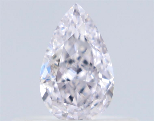 0.33 carat Faint Pink-VS2 Natūralus Pear Deimantas (1)