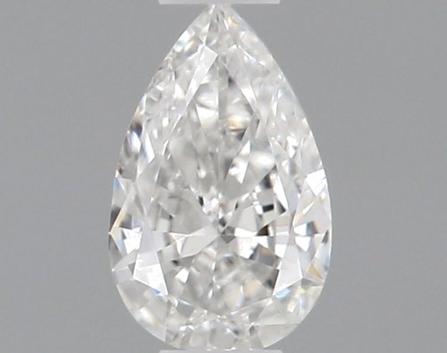 0.24 carat F-VVS2 Natūralus Pear Deimantas (1)