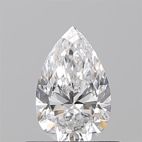 0.5 carat E-VVS2 Natūralus Pear Deimantas (1)