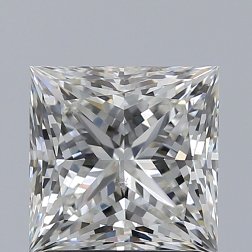 1.5 carat I-SI1 Natūralus Princess Deimantas (1)