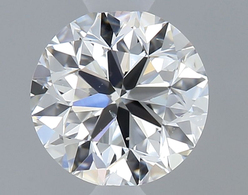 0.5 carat F-SI1 Very Good cut Natūralus Round Deimantas (1)