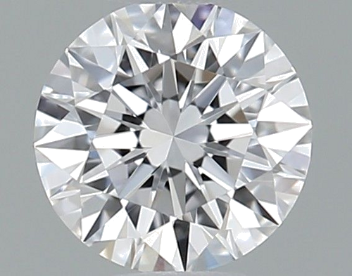 0.37 carat D-VVS1 Excellent cut Natūralus Round Deimantas (1)
