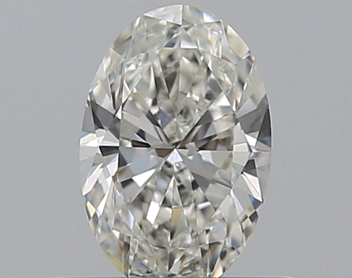 0.5 carat H-VVS2 Natūralus Oval Deimantas (1)