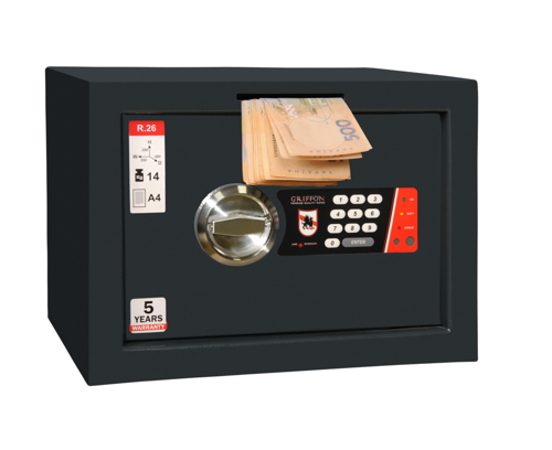 Depozitinis seifas Griffon RD.26.E (14 kg) (1)