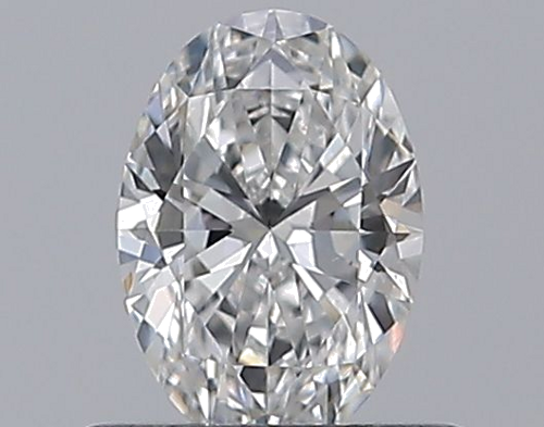 0.53 carat E-VS2 Natūralus Oval Deimantas (1)