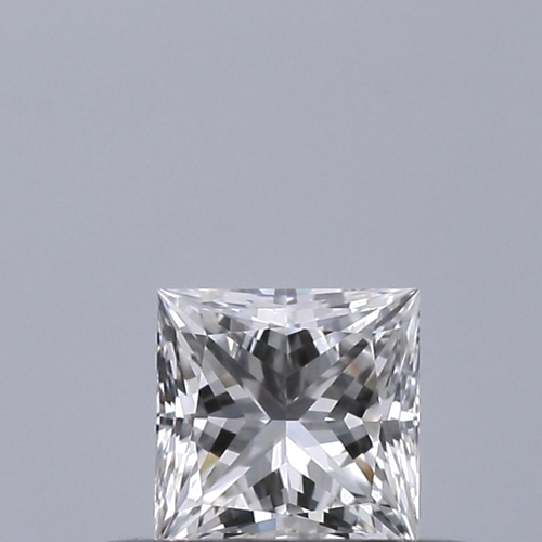 0.3 carat E-VVS2 Natūralus Princess Deimantas (1)