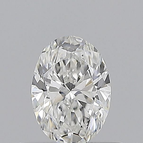 0.5 carat F-VVS1 Natūralus Oval Deimantas (1)